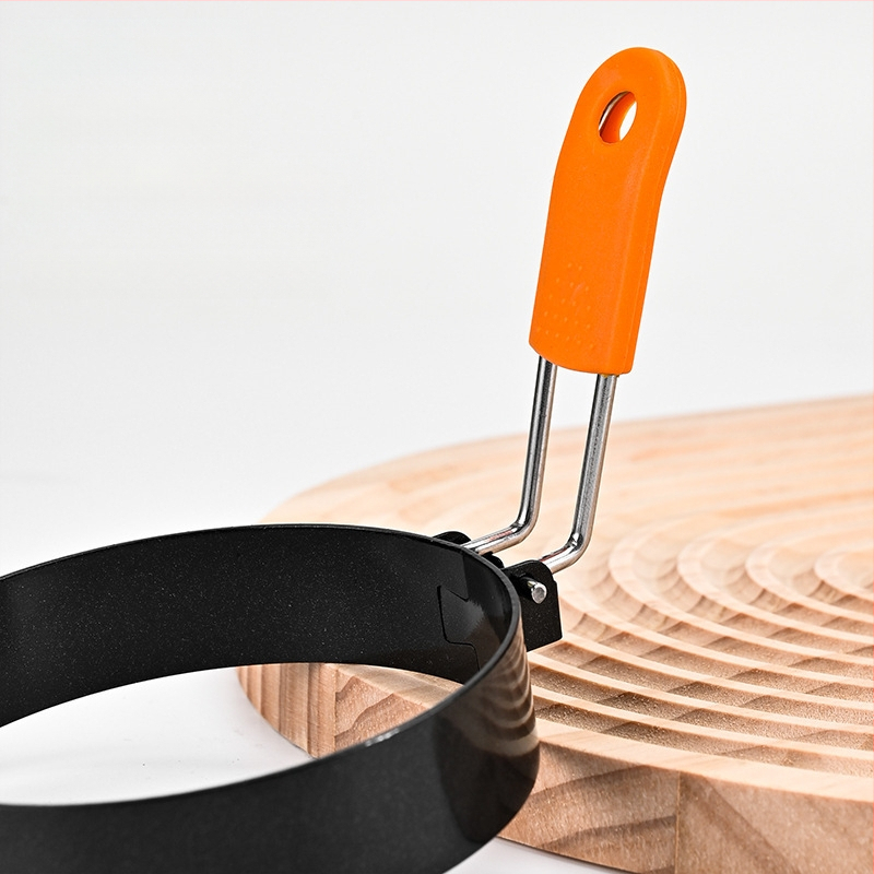 sandėlyje nerūdijančio plieno kiaušinių žiedas apvalus nepridegantis kiaušinių omletas nepridegantis omleto formelių rinkinys nepridegantys virtuvės prietaisai