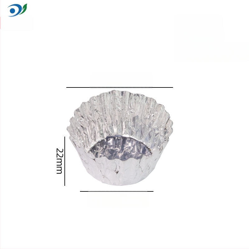 Chrizantema lempos dubuo tortas kiaušinių pyrago forma vienkartinė kepimo skardos folija aliuminio folijos puodelis ryžių pyragas ryžių pyragas desertas skardos folijos pagrindas