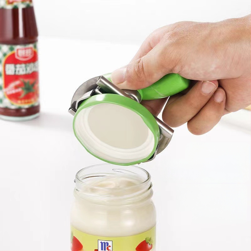 Multifunkcionális konzervnyitó nagykereskedelmi konyhai konzervkupak-csavaró forgatható, állítható munkaerő-megtakarító népszerű rozsdamentes acél palacknyitó