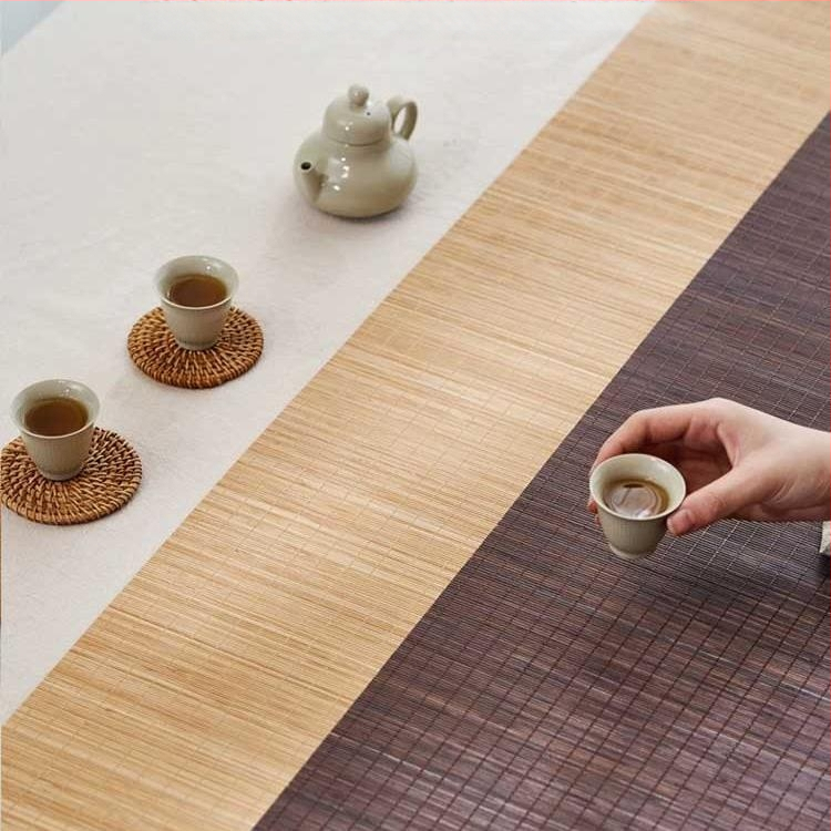 Uus Hiina zen-teematt, laudlina, soojusisolatsioonimatt, söögilauamatt, veekindel kuivpruulimislaud, teelaud, laualipp, riidest teelipu kudumine