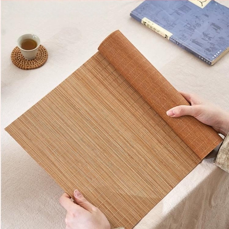 Uus Hiina zen-teematt, laudlina, soojusisolatsioonimatt, söögilauamatt, veekindel kuivpruulimislaud, teelaud, laualipp, riidest teelipu kudumine