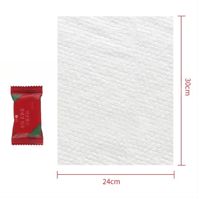 Suspaustas rankšluostis veidui, moteriškas medvilninis vienkartinis nešiojamas rankšluostis, tiesiogiai parduodamas gamykloje