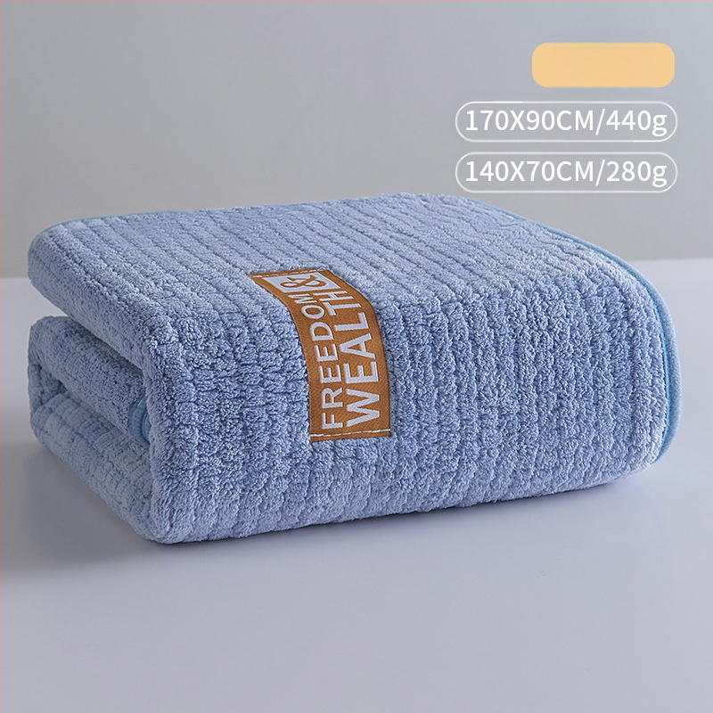 Naujas sutirštintas ypač didelis koralų vilnos kukurūzų grotelių vonios rankšluostis suaugusiems, buitinis, greitai džiūstantis, be pūkelių rankšluostis