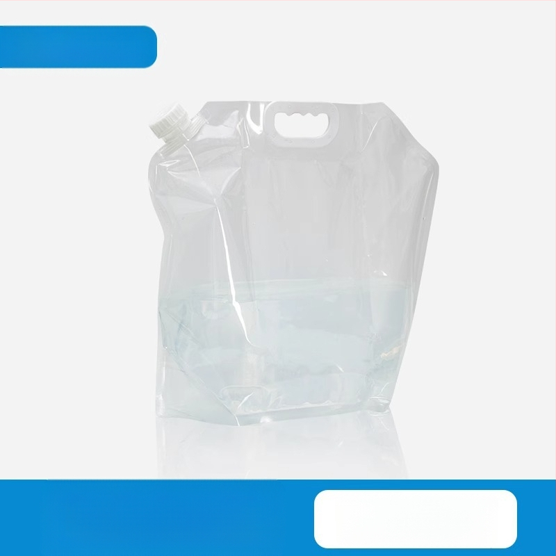 Nešiojamas sulankstomas vandens krepšys su čiaupu kempingui, plastikinis, nešiojamas, didelės talpos kibiras, vandens laikymas kelionėms