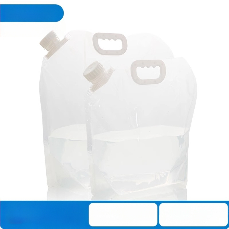 Nešiojamas sulankstomas vandens krepšys su čiaupu kempingui, plastikinis, nešiojamas, didelės talpos kibiras, vandens laikymas kelionėms