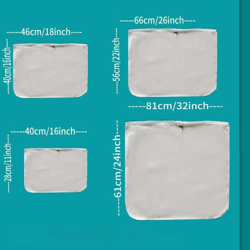 Sörfőző zsák, újrafelhasználható finomhálós szűrőzsák otthoni sörfőzéshez