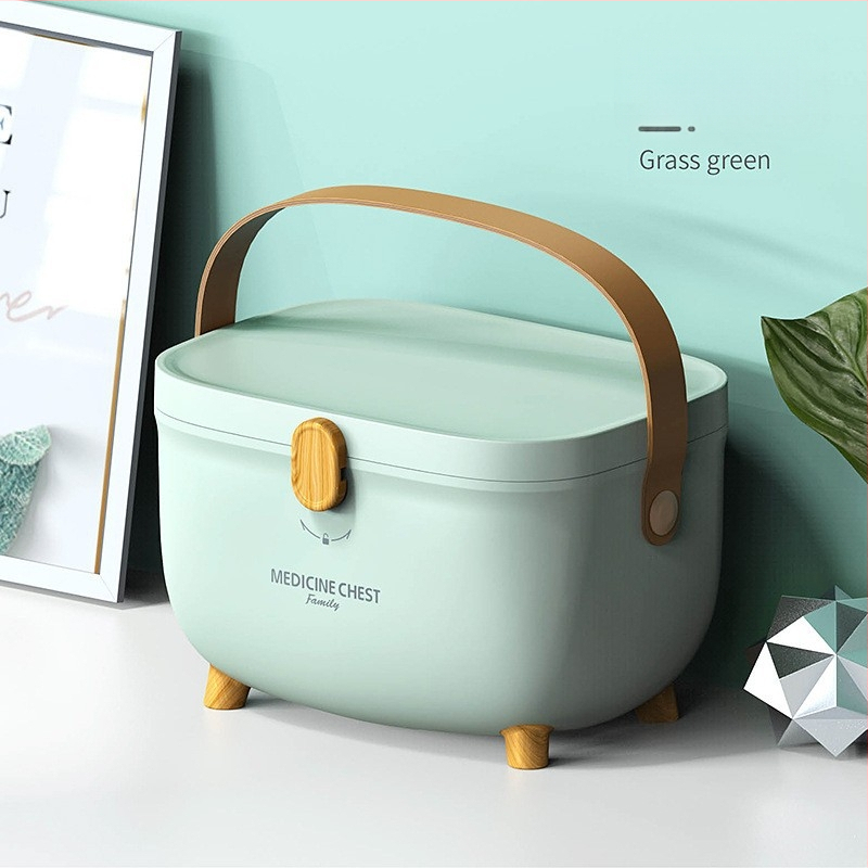 Majapidamisravimikarp Ovaalne hoiustamisravimikarp Meditsiinikarp Kahekihiline mitme sektsiooniga esmaabikarp Suure mahutavusega ravimikarp