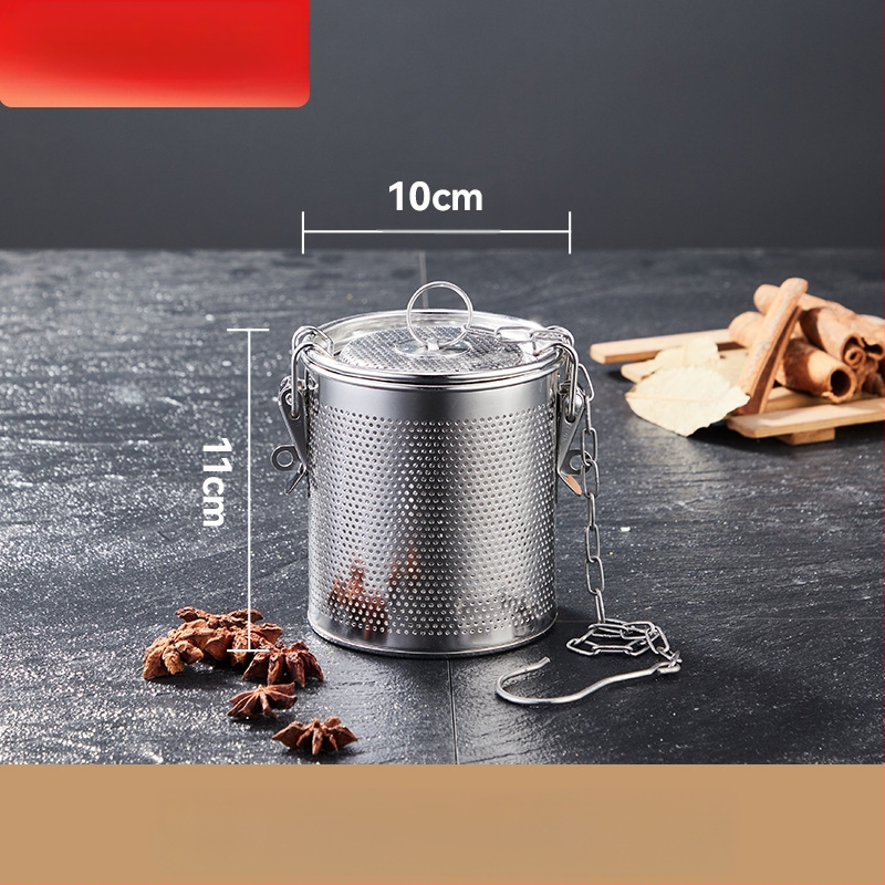 Nerūdijančio plieno sūrymo krepšelis, tankus sūrymo krepšelis, perforavimo šlako krepšelis, žuvies sriubos sriuba, prieskonių kamuoliukas, prieskonių krepšelis