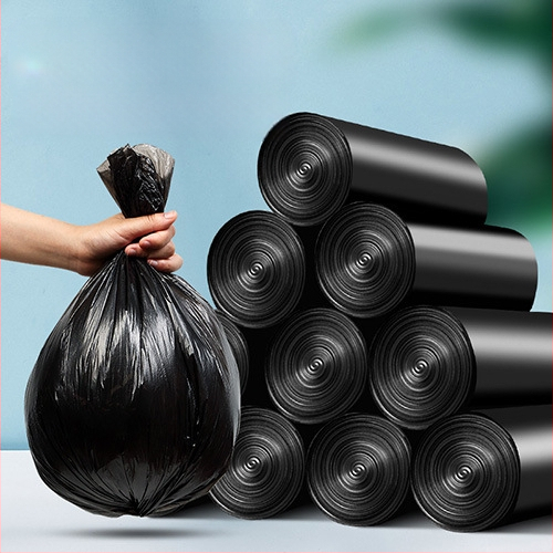 Vreća za smeće u stilu prsluka, ulična štand, zadebljana vreća za smeće, kućna kuhinja, crna, ekološki prihvatljiva, velika vreća za smeće na veliko