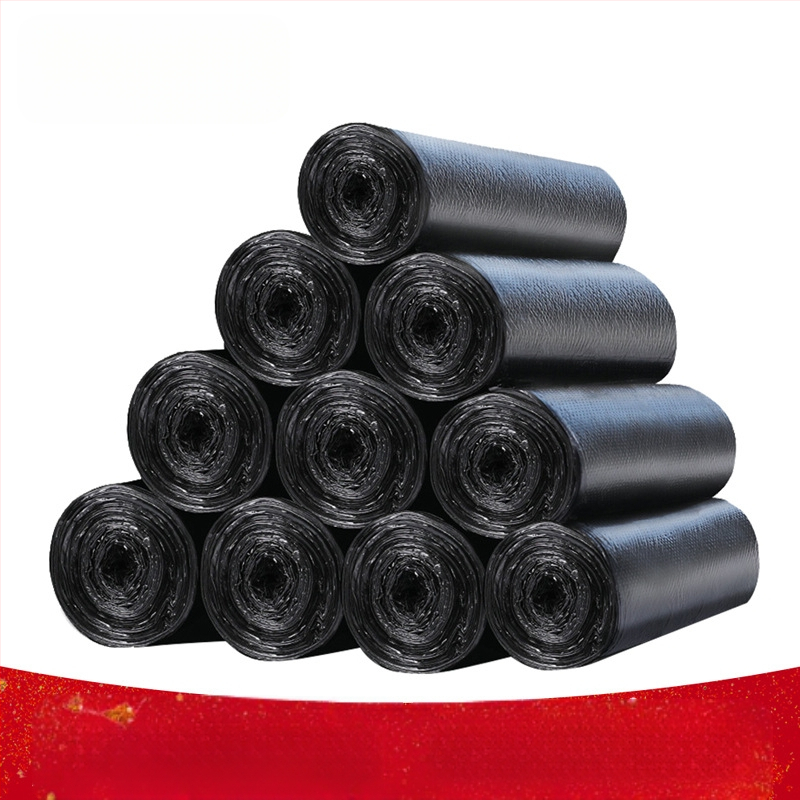 Vreća za smeće u stilu prsluka, ulična štand, zadebljana vreća za smeće, kućna kuhinja, crna, ekološki prihvatljiva, velika vreća za smeće na veliko