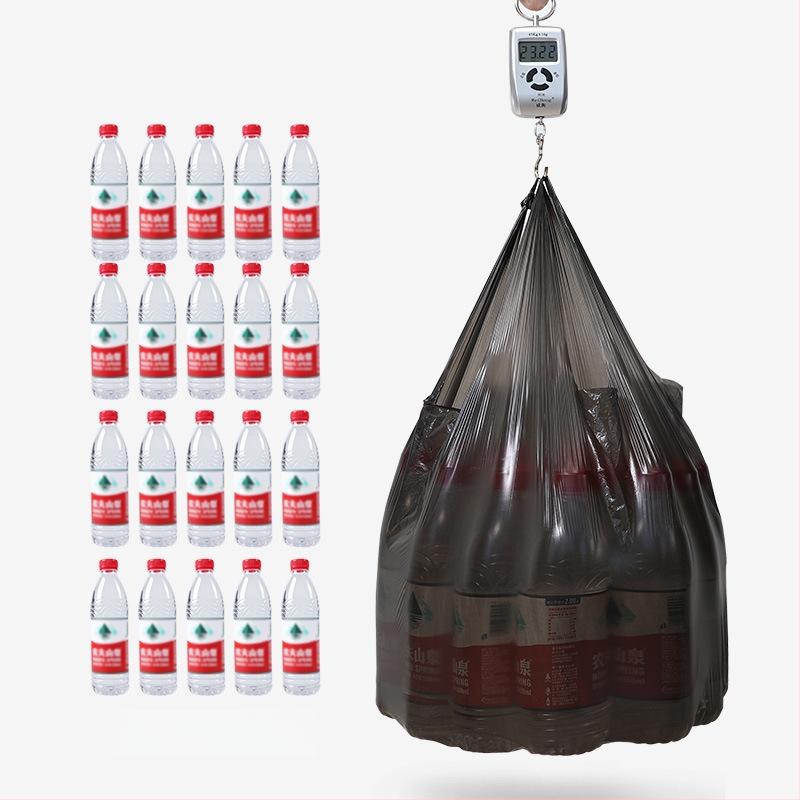 Vreća za smeće u stilu prsluka, ulična štand, zadebljana vreća za smeće, kućna kuhinja, crna, ekološki prihvatljiva, velika vreća za smeće na veliko