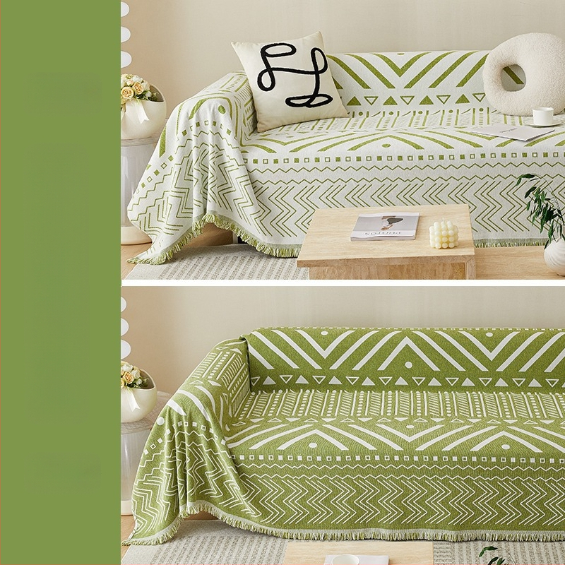 2023-as zsenília vastagított csúszásmentes modern egyszerű kanapé törölközőhuzat kendő nyári Four Seasons univerzális kanapéhuzat teljes huzat