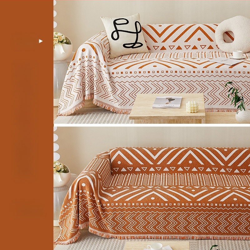 2023-as zsenília vastagított csúszásmentes modern egyszerű kanapé törölközőhuzat kendő nyári Four Seasons univerzális kanapéhuzat teljes huzat