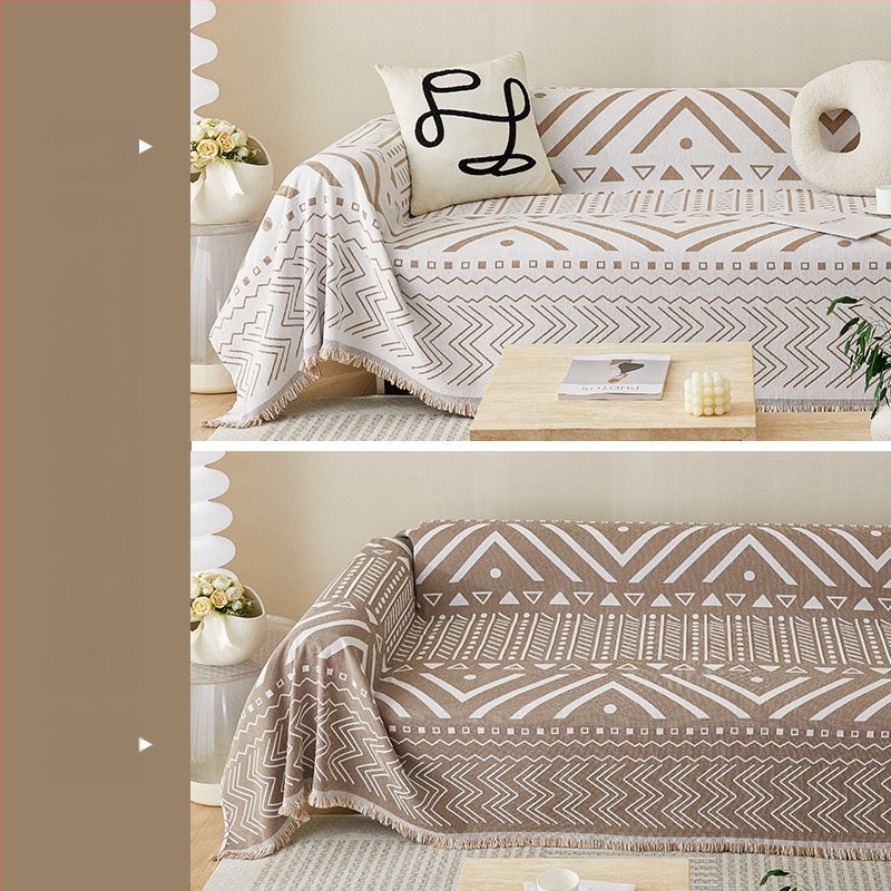 2023-as zsenília vastagított csúszásmentes modern egyszerű kanapé törölközőhuzat kendő nyári Four Seasons univerzális kanapéhuzat teljes huzat