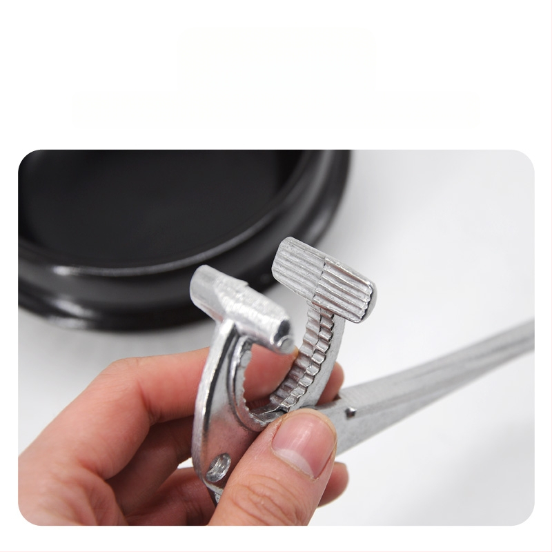 Korėjietiško stiliaus akmeninio puodo spaustukas, keptuvės svirtis, komercinis, apsaugantis nuo nudegimų, troškintuvo spaustukas, neslystantis stalo įrankių spaustukas, akmeninio puodo maišymo restorano virtuvės reikmenys