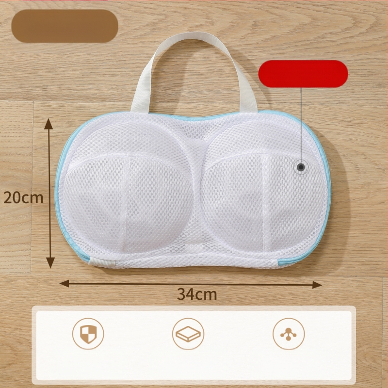 Liemenėlės skalbinių maišelis skalbimo mašinai Apatinių drabužių valymas Specialus antideformacinis filtro maišelis Liemenėlės skalbinių maišelis su tinklelio kišene