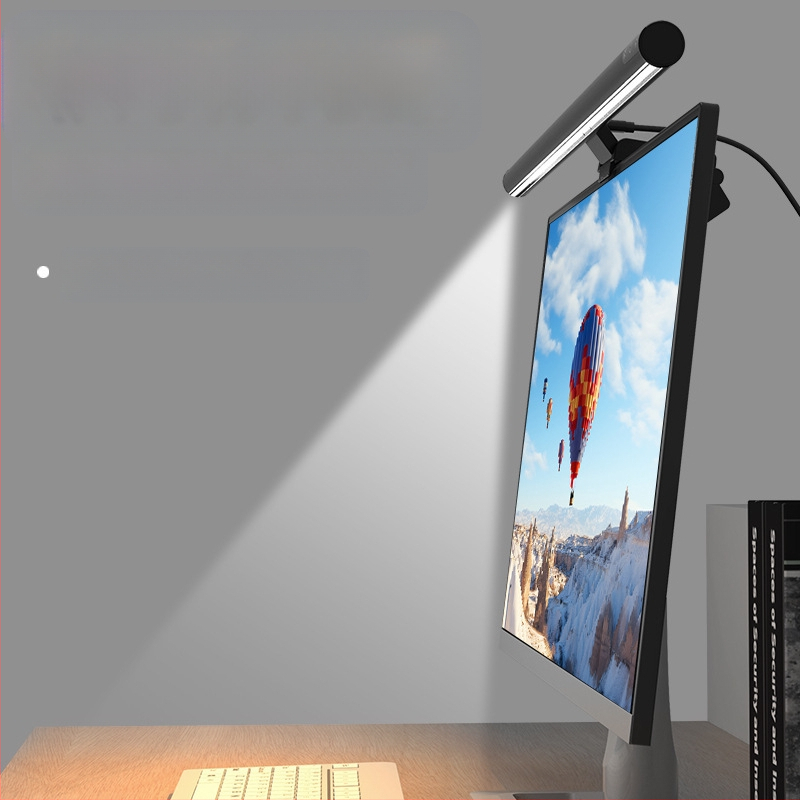 2024 Νέα καθιστική υπενθύμιση οθόνης από κράμα αλουμινίου, κρεμαστή λάμπα οθόνης, κρεμαστή λάμπα υπολογιστή, φωτιστικό γραφείου για προστασία ματιών