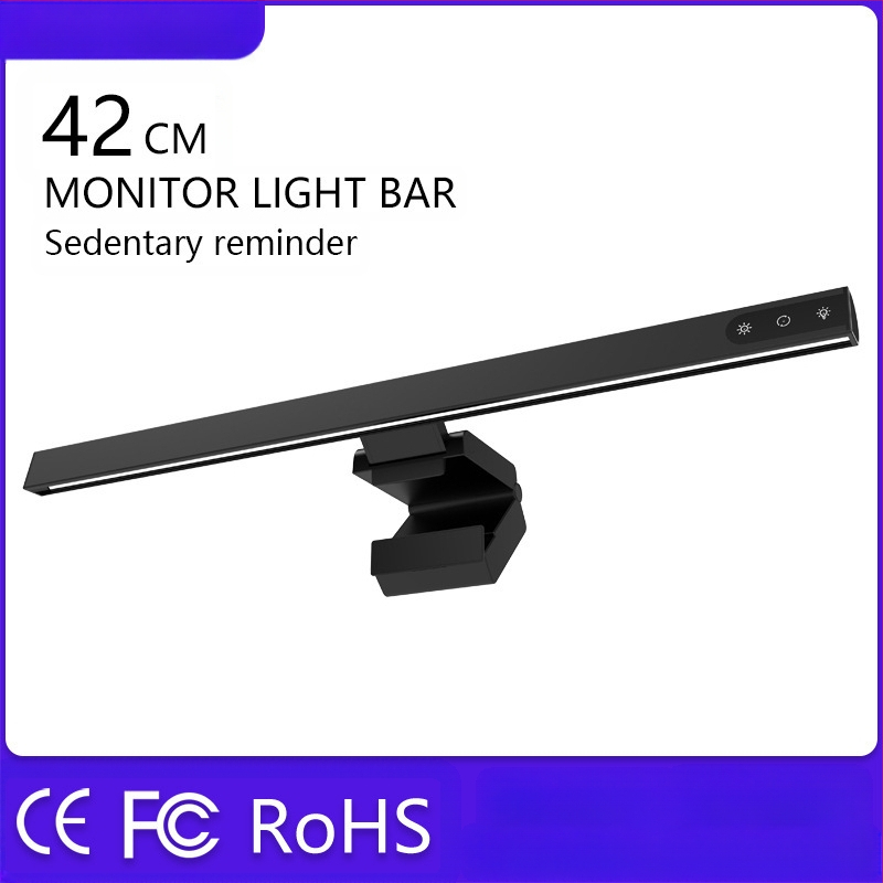 2024 Νέα καθιστική υπενθύμιση οθόνης από κράμα αλουμινίου, κρεμαστή λάμπα οθόνης, κρεμαστή λάμπα υπολογιστή, φωτιστικό γραφείου για προστασία ματιών