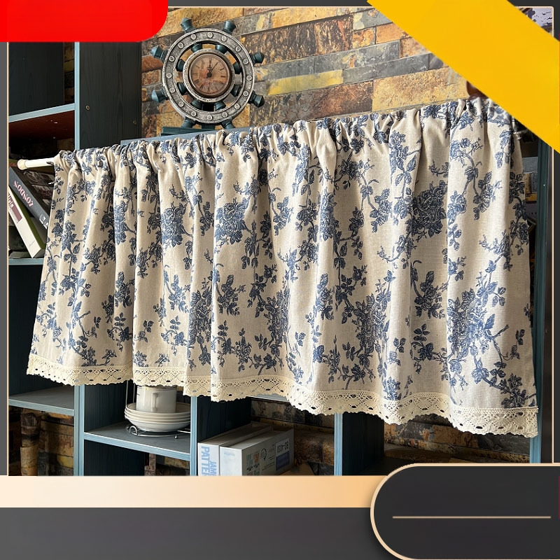 Gamyklinė kaina, tarpvalstybinė amerikietiška pusinė užuolaida, trumpa užuolaida, maža užuolaida, durų užuolaida, šiaurietiška virtuvės pertvara, baigta el. prekyba, europietiška užuolaida