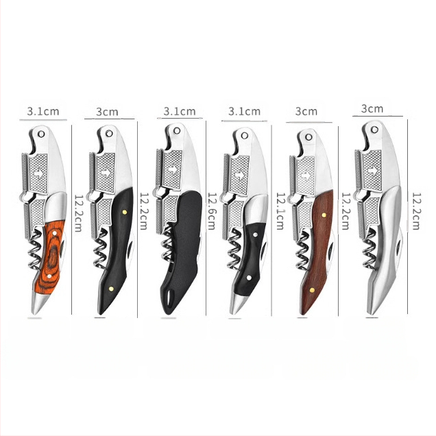 Roosipuust Haima nuga punase veini pudeliavaja multifunktsionaalne veininuga majapidamises punase veini kruvikeeraja roostevabast terasest punase veini pudeliavaja