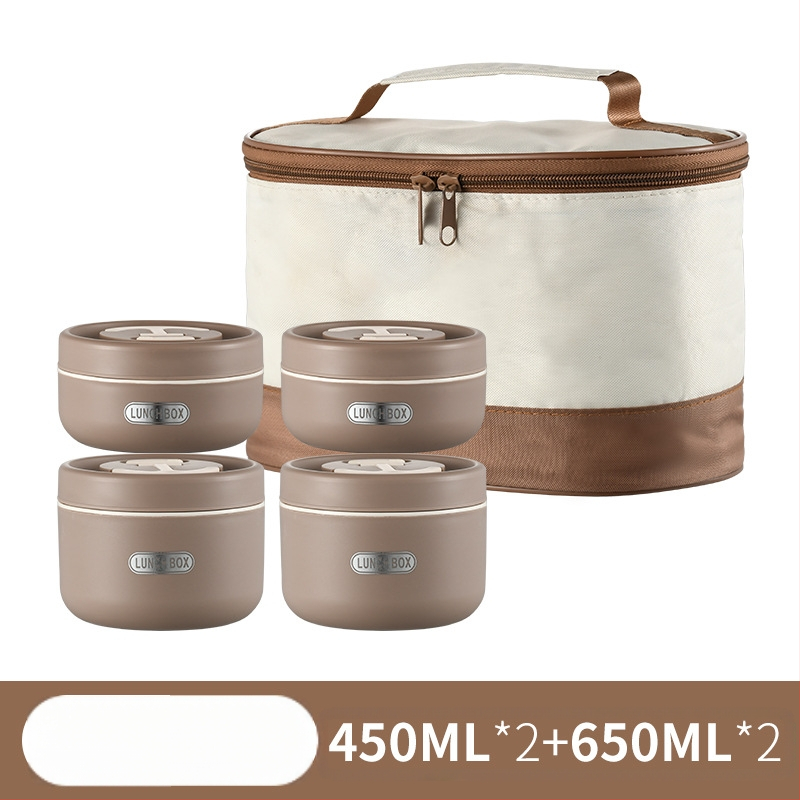 Élelmiszeripari minőségű kétrétegű ebéddoboz irodai dolgozóknak, elválasztott többrétegű általános iskolásoknak, 304-es rozsdamentes acél ebéddoboz nagykereskedelem