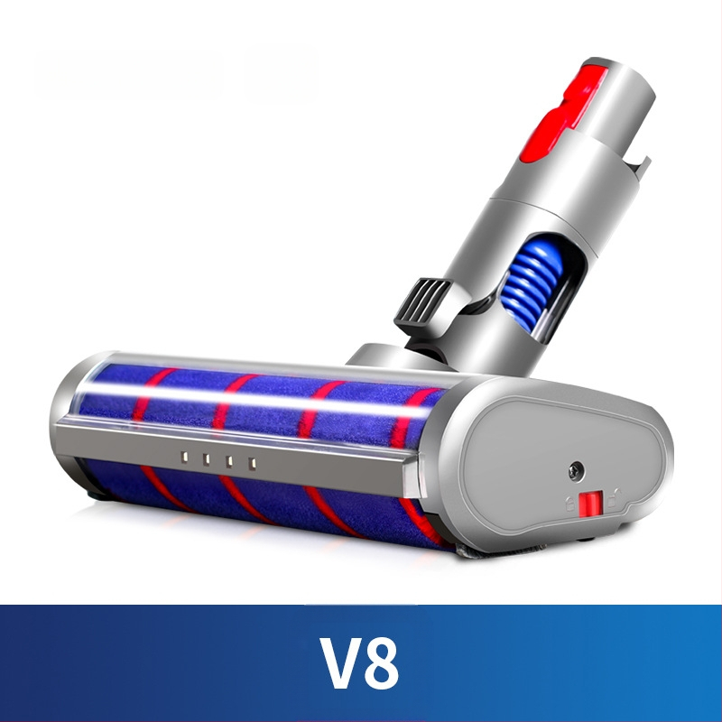 Dyson porszívó tartozékokhoz alkalmas V8 szűrőbetét, töltő, alsó átalakító fej, motor, szívófej, közvetlen hajtású görgő, kefehenger