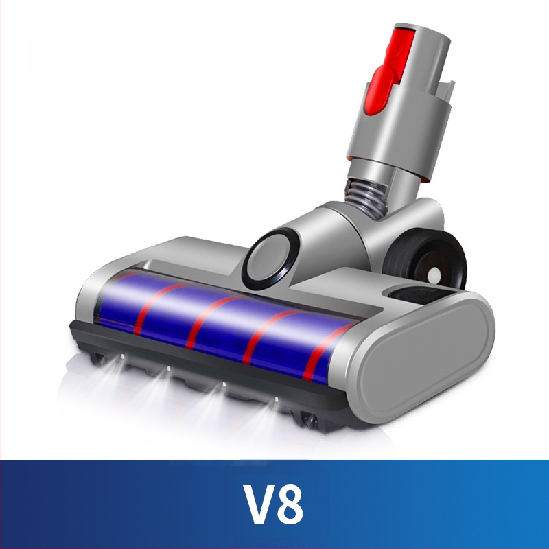 Dyson porszívó tartozékokhoz alkalmas V8 szűrőbetét, töltő, alsó átalakító fej, motor, szívófej, közvetlen hajtású görgő, kefehenger