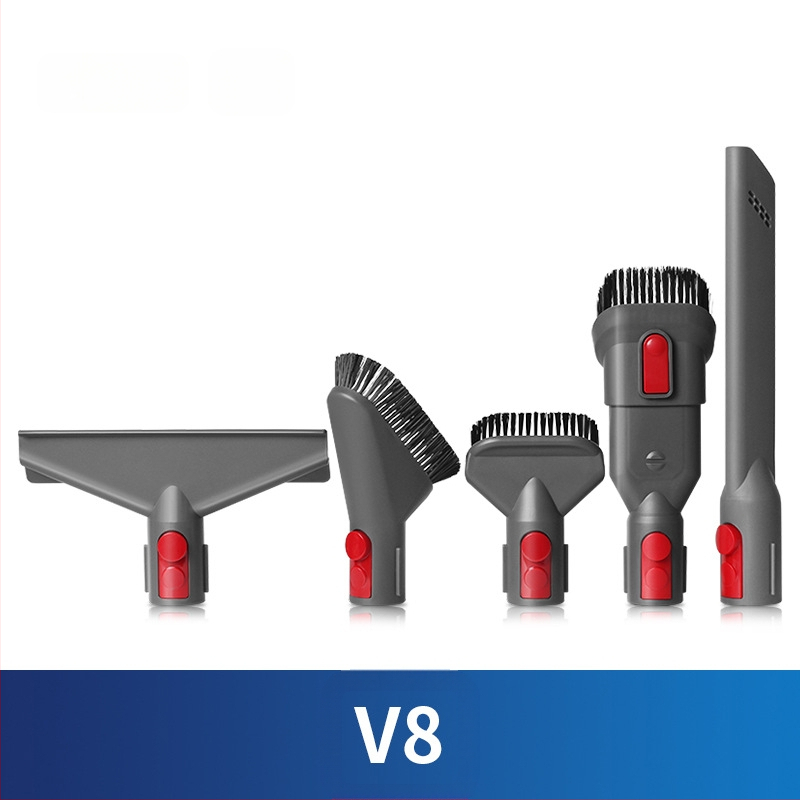 Dyson porszívó tartozékokhoz alkalmas V8 szűrőbetét, töltő, alsó átalakító fej, motor, szívófej, közvetlen hajtású görgő, kefehenger