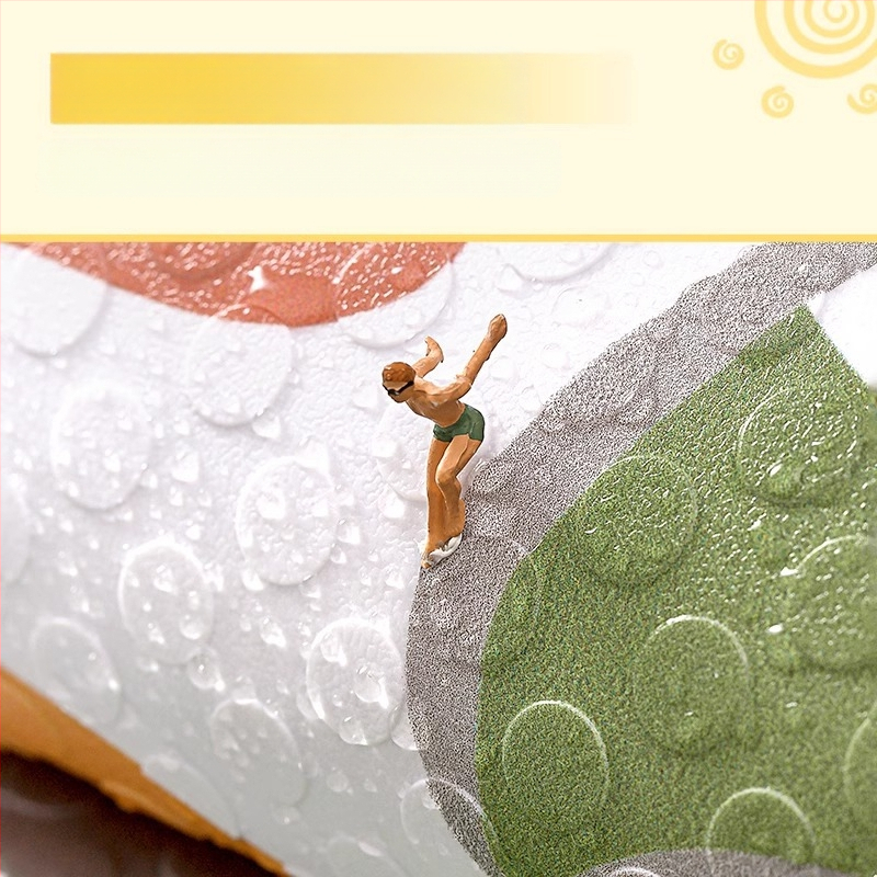 Uus stiilne lõbus koomiksist vannitoa libisemiskindel PVC dušimatt majapidamise laste vanni vannitoa tilgakindel vannipõrandamatt