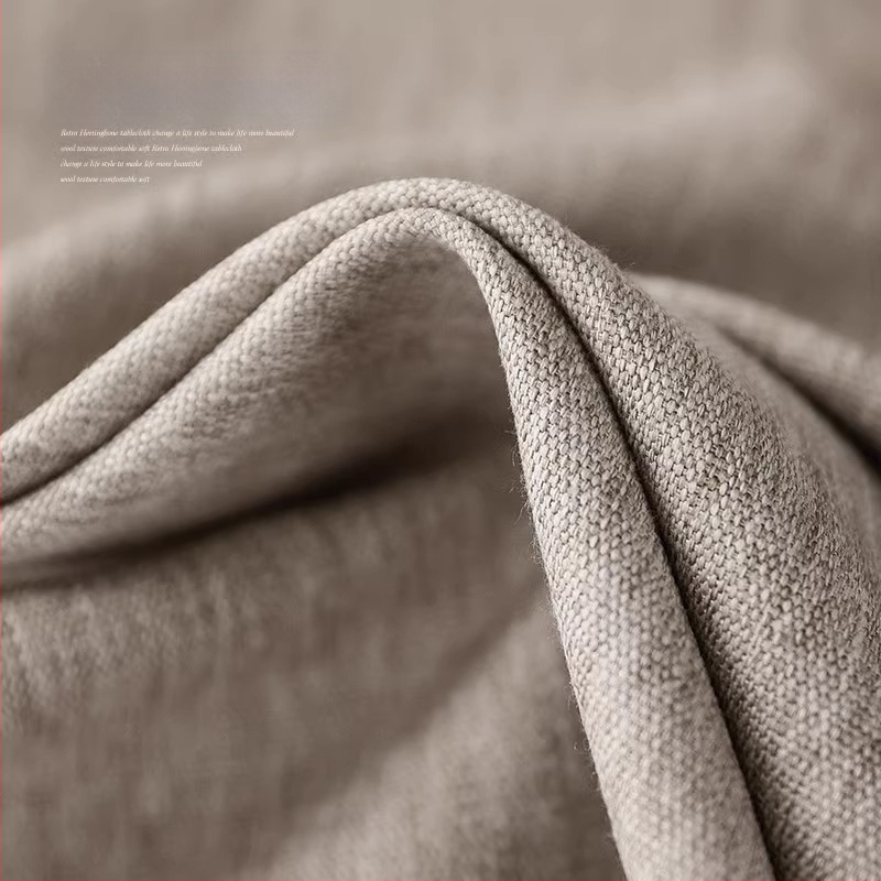 Veekindel puuvillast ja linasest laudlina, tekstuuriga kangast teelaud, zen-laudlina, hiina stiilis laud, kohvilaud, õlikindel, lausvärvi, vintage