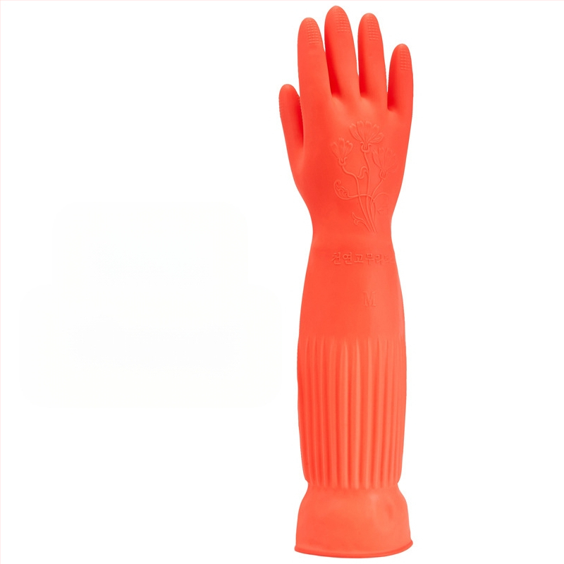 Originalios prekės, atitraukiamos, pailgintos latekso pirštinės, guminės jautienos sausgyslės, sustorintos, atsparios dilimui, buitinės virtuvės valymo, indų plovimo priemonės