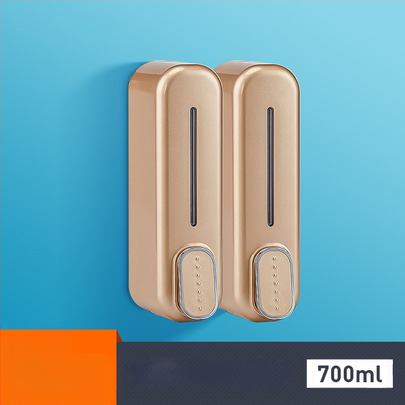 Επιτοίχια χειροκίνητη πρέσα σαπουνιού Ξενοδοχείο σαμπουάν μπάνιου ξενοδοχείου κουτί αφρόλουτρου διασυνοριακής προμήθειας