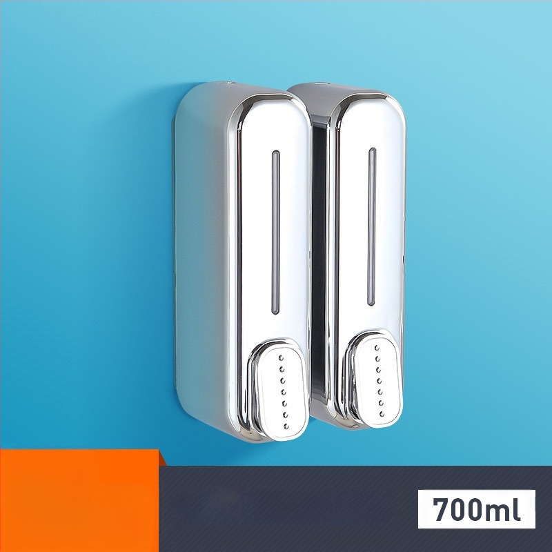 Επιτοίχια χειροκίνητη πρέσα σαπουνιού Ξενοδοχείο σαμπουάν μπάνιου ξενοδοχείου κουτί αφρόλουτρου διασυνοριακής προμήθειας