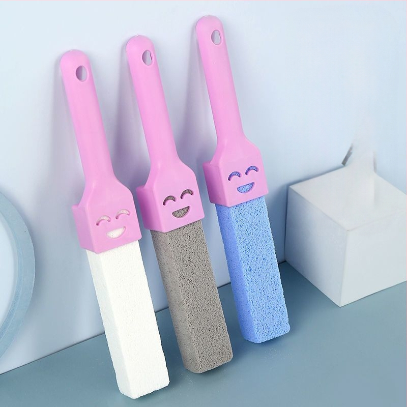 Habkő tisztítóstift Eltávolítja a foltokat anélkül, hogy holt sarkokat hagyna maga után, Eltávolítja a sárga foltokat és a vízvonalfoltokat, WC-tisztító, WC-kefe