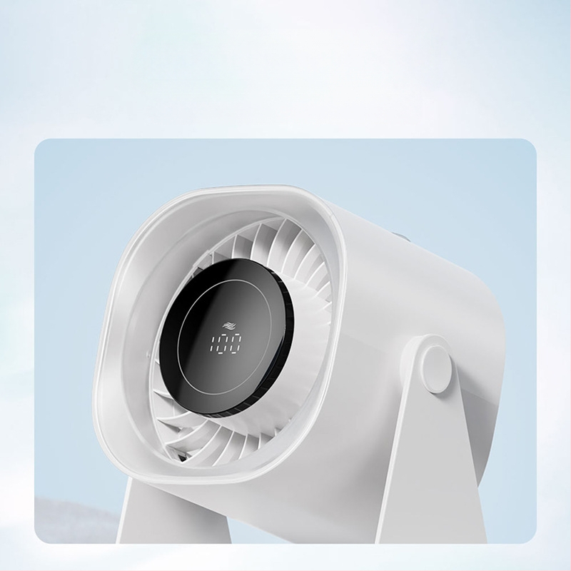 Weile Star 25 új asztali ventilátor intelligens digitális kijelzős kis ventilátor 100 végtelen asztali fali kettős célú ventilátor