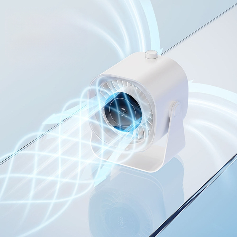 Weile Star 25 új asztali ventilátor intelligens digitális kijelzős kis ventilátor 100 végtelen asztali fali kettős célú ventilátor