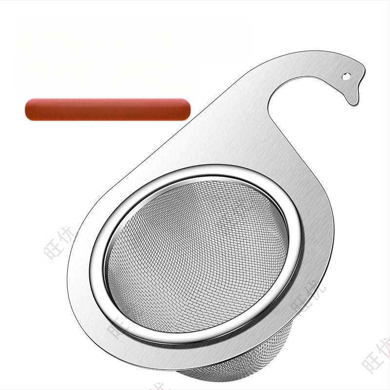 Virtuvės kriauklės specialus „Swan“ išleidimo krepšelis iš nerūdijančio plieno išleidimo stovas šlapiam ir sausam atskyrimui skirtas filtro krepšelis