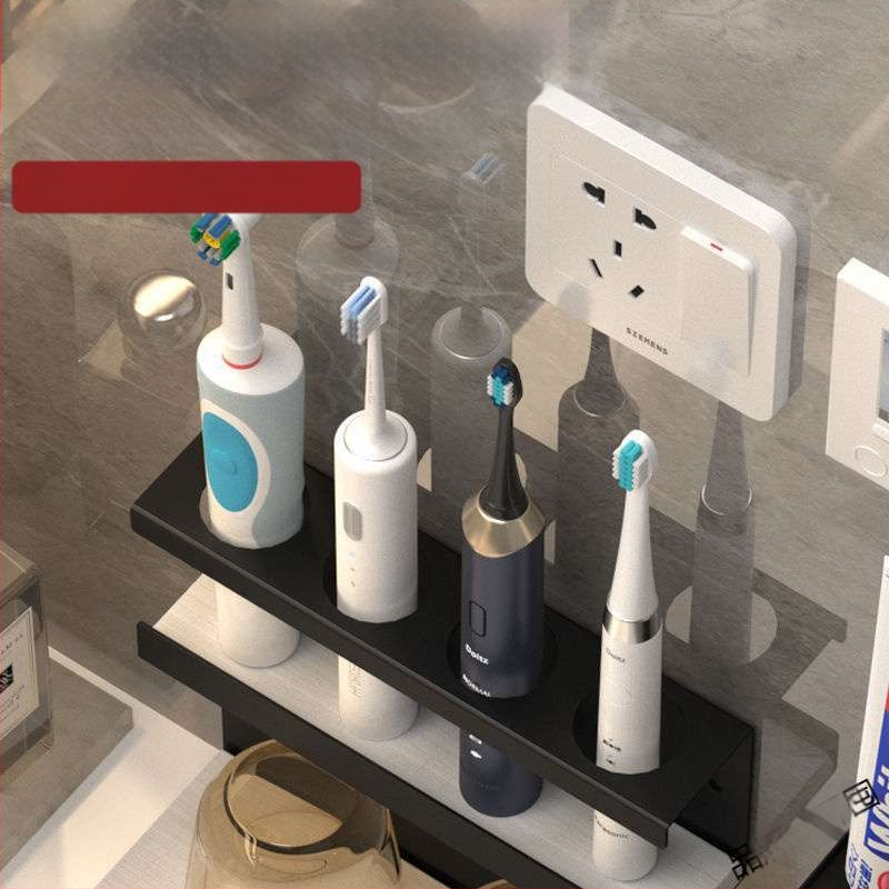 Ηλεκτρική θήκη οδοντόβουρτσας ηλεκτρική βάση οδοντόβουρτσας χωρίς τρυπάνι, επιτοίχια κοστούμι οδοντόβουρτσας μπάνιου