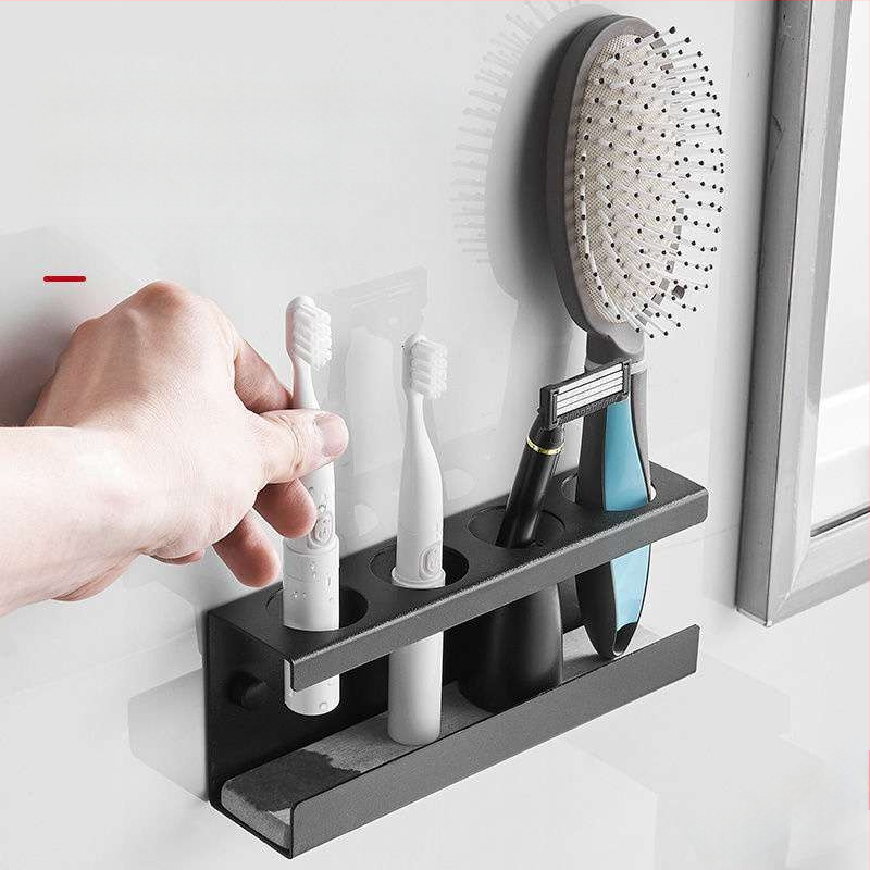 Ηλεκτρική θήκη οδοντόβουρτσας ηλεκτρική βάση οδοντόβουρτσας χωρίς τρυπάνι, επιτοίχια κοστούμι οδοντόβουρτσας μπάνιου