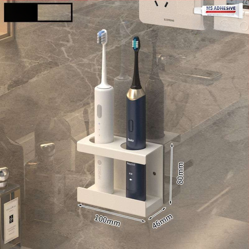 Ηλεκτρική θήκη οδοντόβουρτσας ηλεκτρική βάση οδοντόβουρτσας χωρίς τρυπάνι, επιτοίχια κοστούμι οδοντόβουρτσας μπάνιου