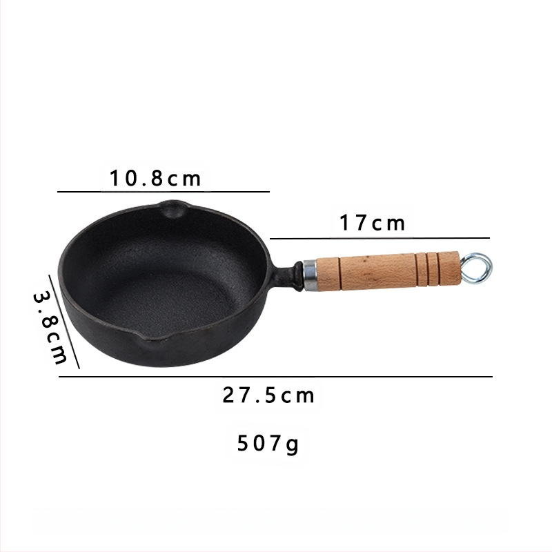 Keptuvė su nepridegančia danga, ketaus blyninė, rankinė blyninė, geležinė lėkštė, keptuvė naminiams gyvūnėliams, geležinė keptuvė be dangos, buitinė