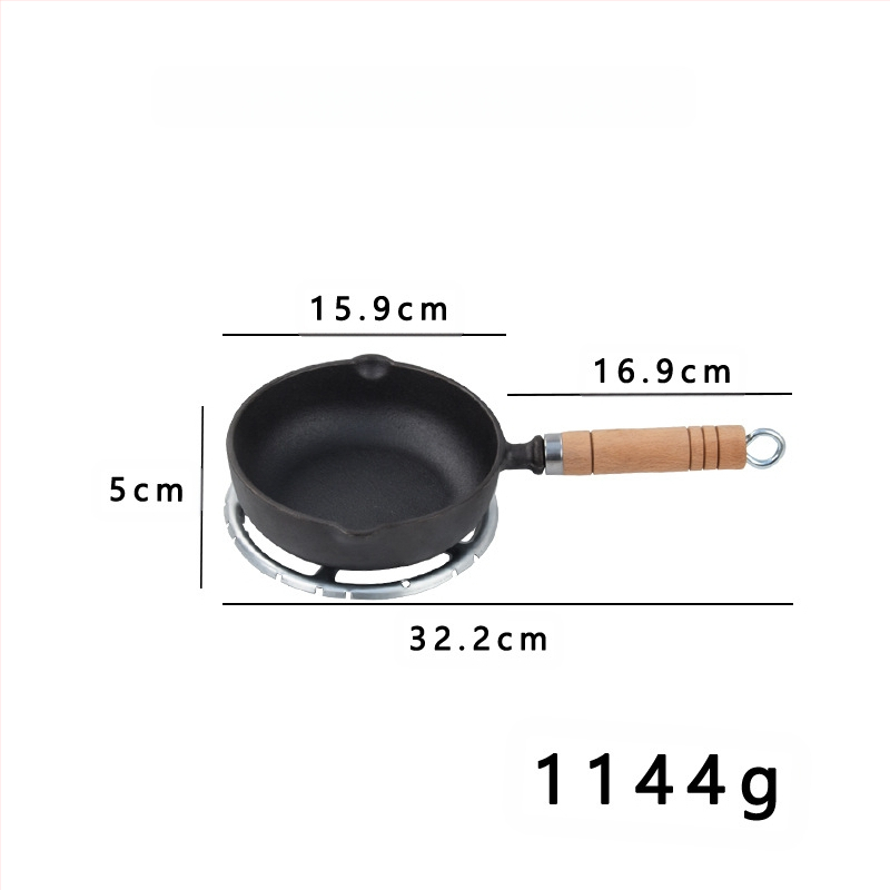 Keptuvė su nepridegančia danga, ketaus blyninė, rankinė blyninė, geležinė lėkštė, keptuvė naminiams gyvūnėliams, geležinė keptuvė be dangos, buitinė