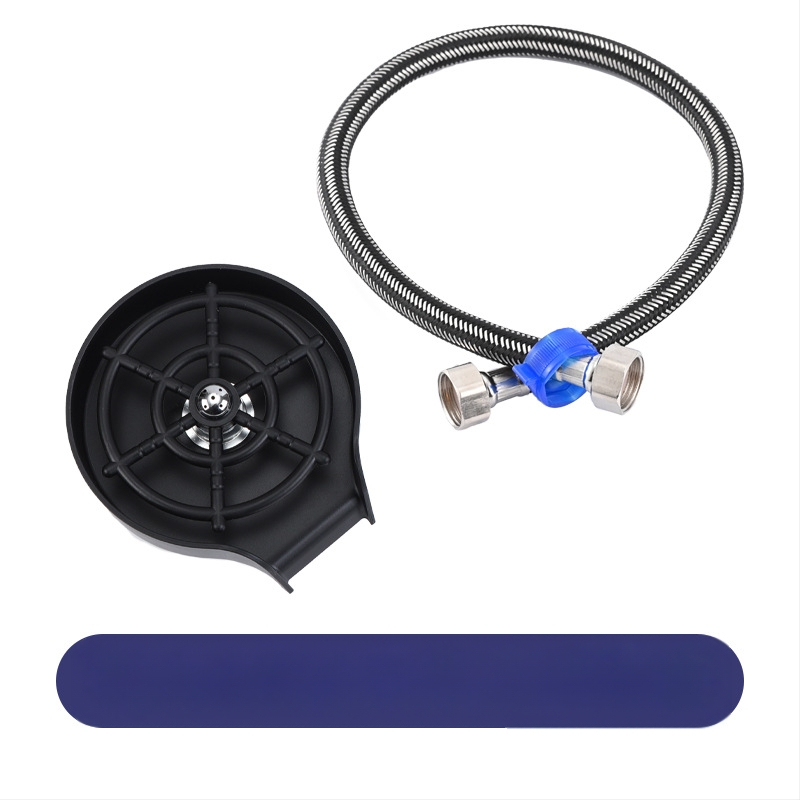 Háztartási rozsdamentes acél nagynyomású csészemosó konyhai mosogató kereskedelmi bár automata mosócsésze műtárgy ABS műanyag