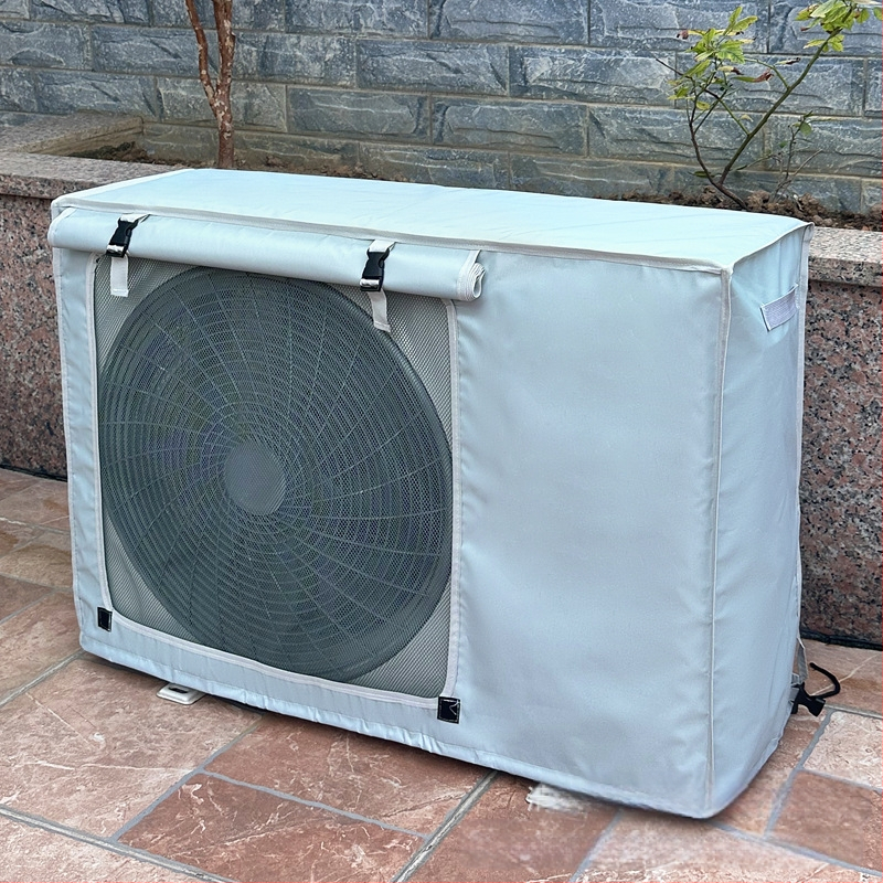 Pārrobežu piegāde gaisa kondicionēšanas āra pārsegs gaisa kondicionēšanas kontaktligzdas ārējais pārsegs ūdensizturīgs saules aizsargs āra pārsegs rūpnīcas tiešā pārdošana