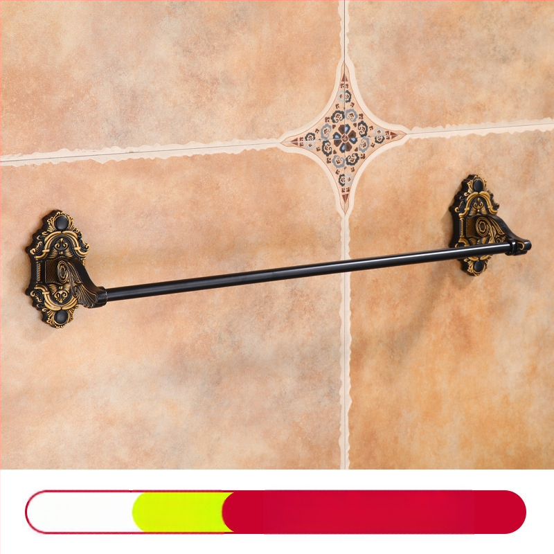 Euroopa stiilis retro tualettruumi vannitoa seinale kinnitatav rätikuriiul metallist alumiiniumist barokkstiilis loominguline ühepoolne rätik