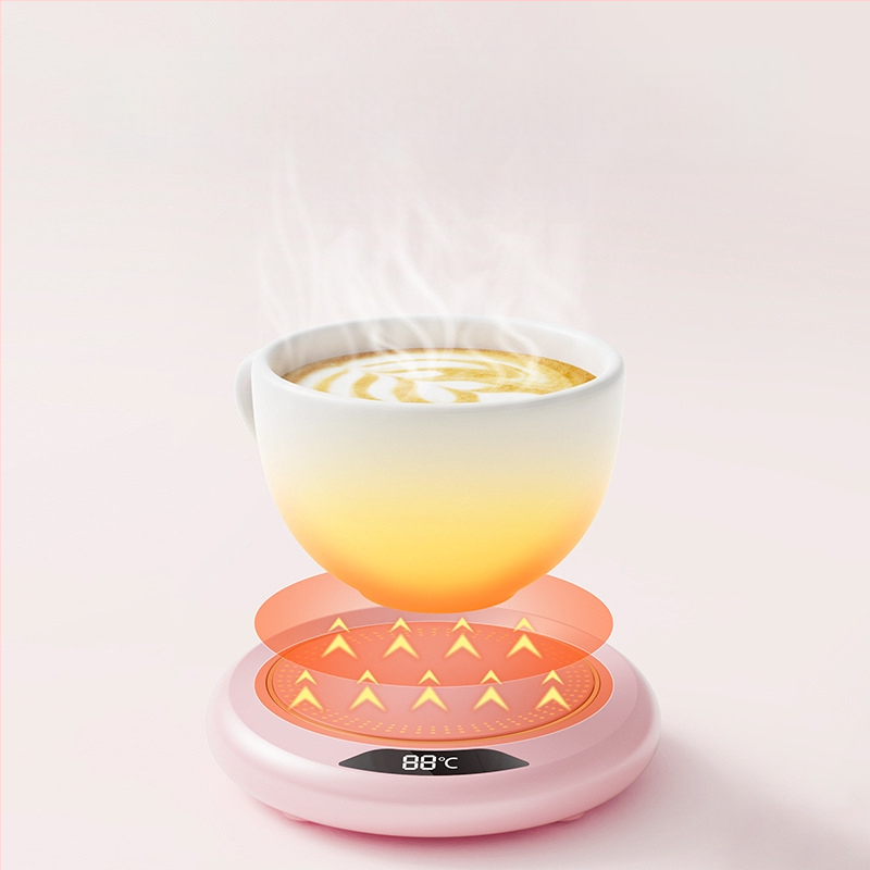 Трансгранични производители на подложки за чаши с постоянна температура, интелигентни битови изолационни подложки с тристепенно регулиране, 55-градусови нагревателни подложки с постоянна температура