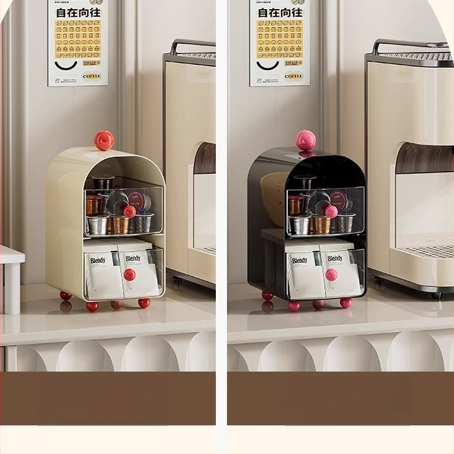 Buitinė kūrybinė laikymo arbata Paprasta laikymo dėžutė Kavos laikymo lentynėlė Įvairūs baro biuro darbalaukio arbata