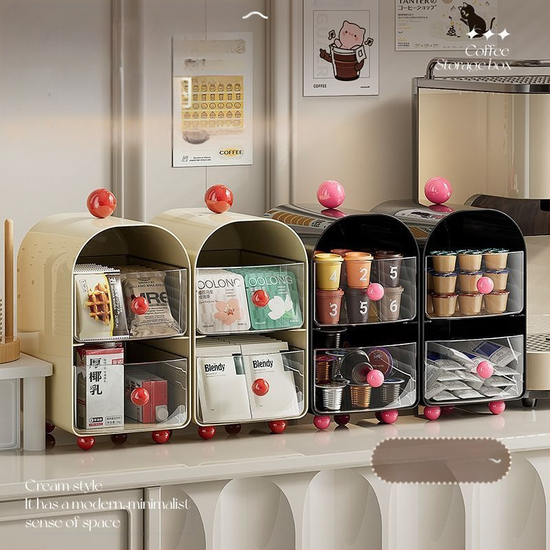 Buitinė kūrybinė laikymo arbata Paprasta laikymo dėžutė Kavos laikymo lentynėlė Įvairūs baro biuro darbalaukio arbata