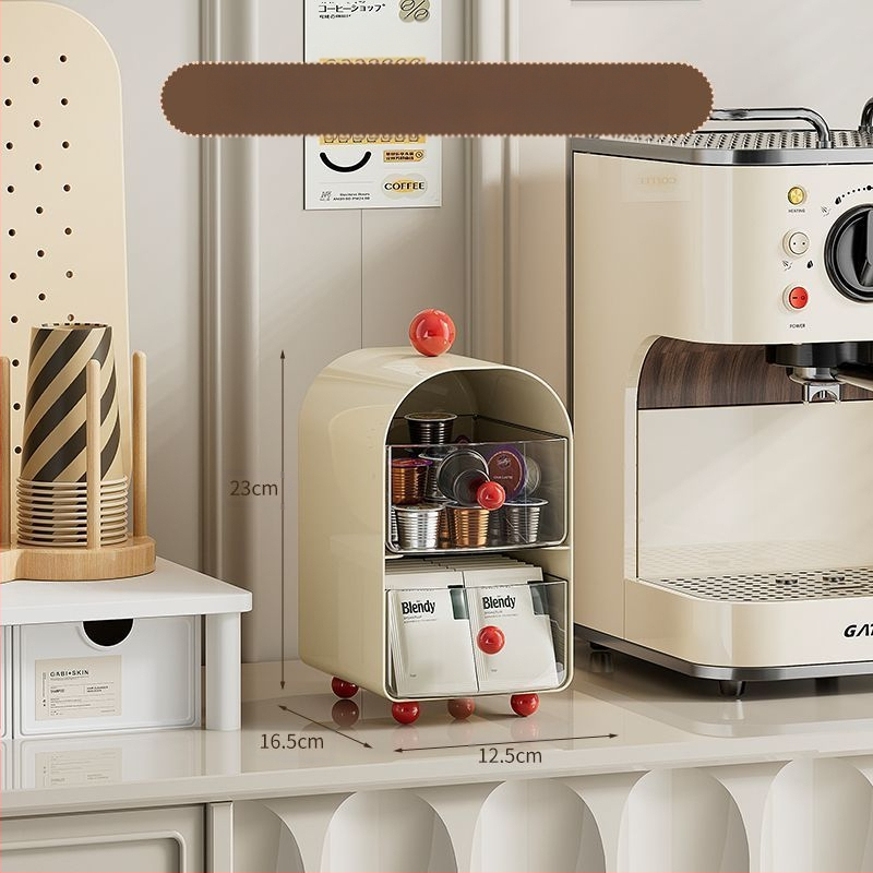 Buitinė kūrybinė laikymo arbata Paprasta laikymo dėžutė Kavos laikymo lentynėlė Įvairūs baro biuro darbalaukio arbata