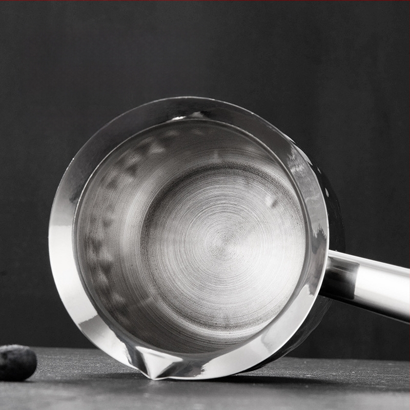 Nerūdijančio plieno kavos aparatas smailiu burna traukiama gėlė puodelis pieno burbulo puodelis pieno puodelis traukiama gėlė stiklainis vaškas puodelis tirpstantis vaškas puodelis